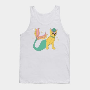 Cat Mermaid Tank Top